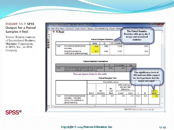 Copyright © 2014 Pearson Education, Inc. 13 -43 Copyright © 2014 Pearson Education, Inc. 13 -43