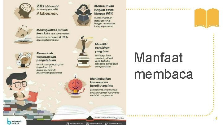 Manfaat membaca 4 