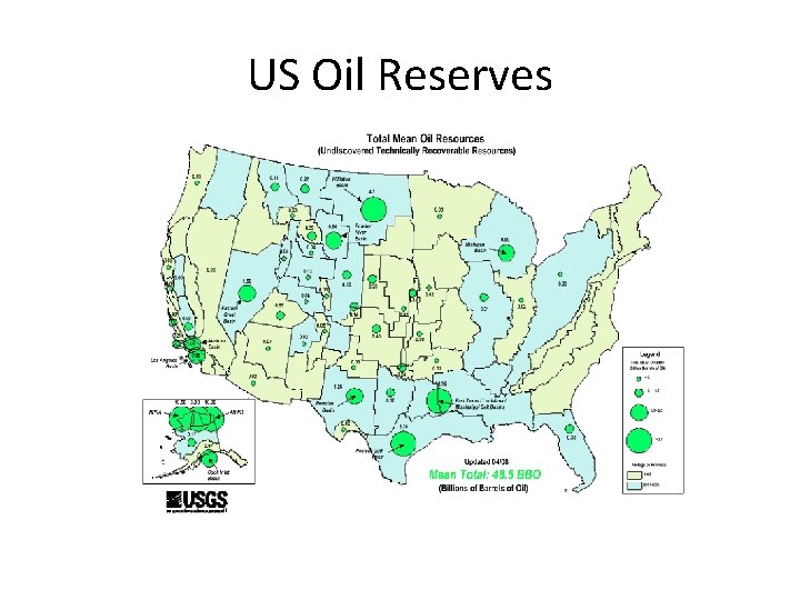US Oil Reserves 