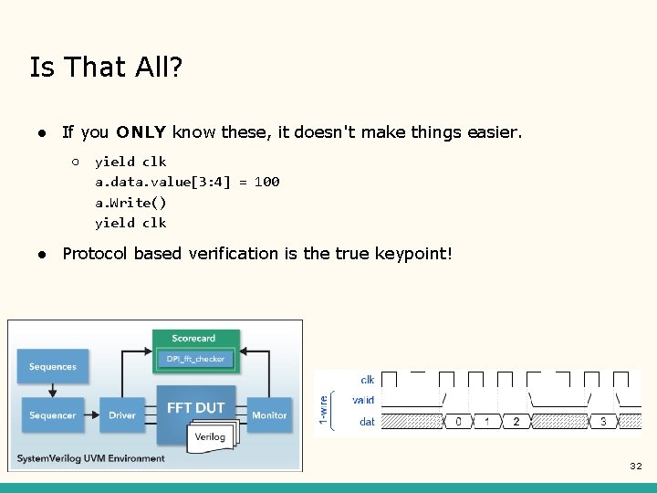 Is That All? ● If you ONLY know these, it doesn't make things easier.