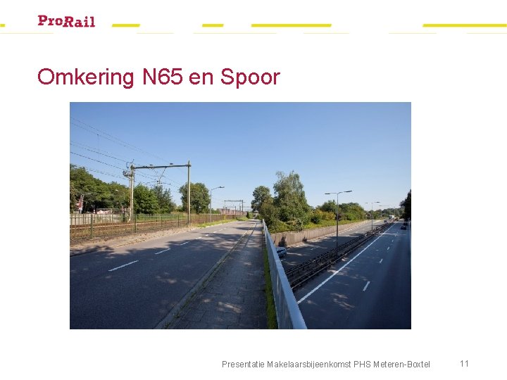 Omkering N 65 en Spoor Presentatie Makelaarsbijeenkomst PHS Meteren-Boxtel 11 