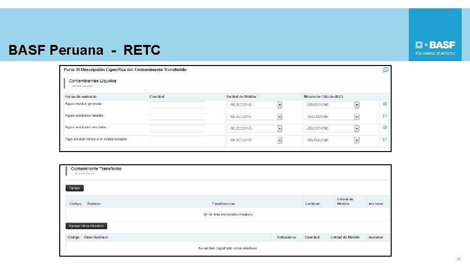 BASF Peruana - RETC 17 