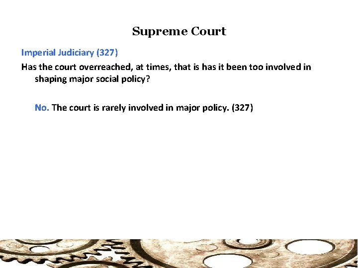 Storm Center David OBrien Supreme Court Nature of