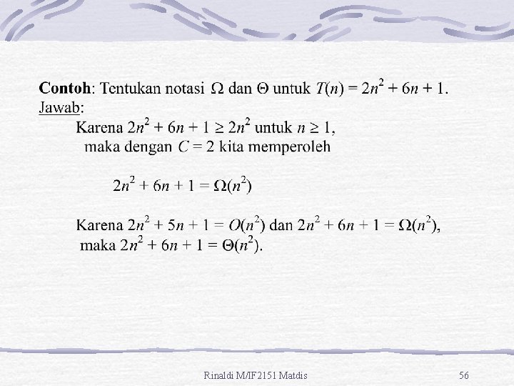 Rinaldi M/IF 2151 Matdis 56 