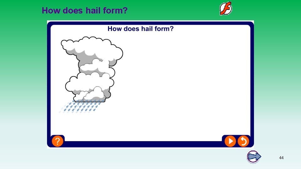 How does hail form? 44 