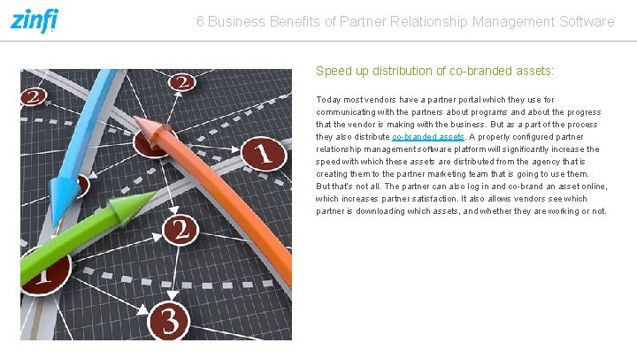 6 Business Benefits of Partner Relationship Management Software Speed up distribution of co-branded assets: