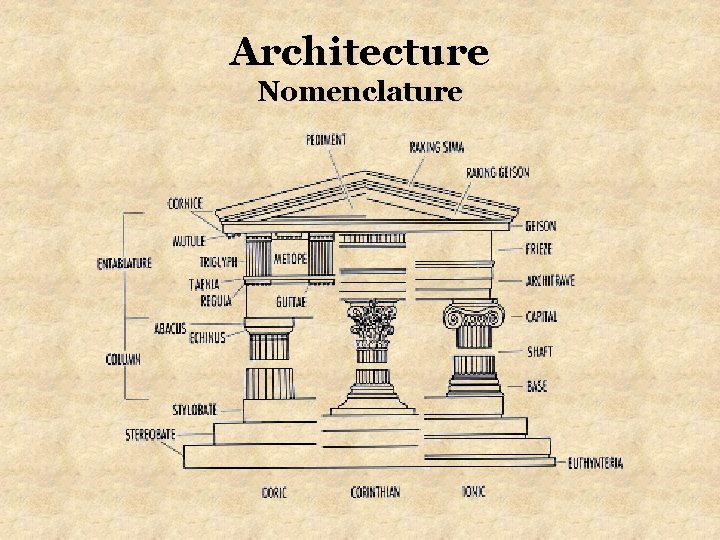 Architecture Nomenclature 