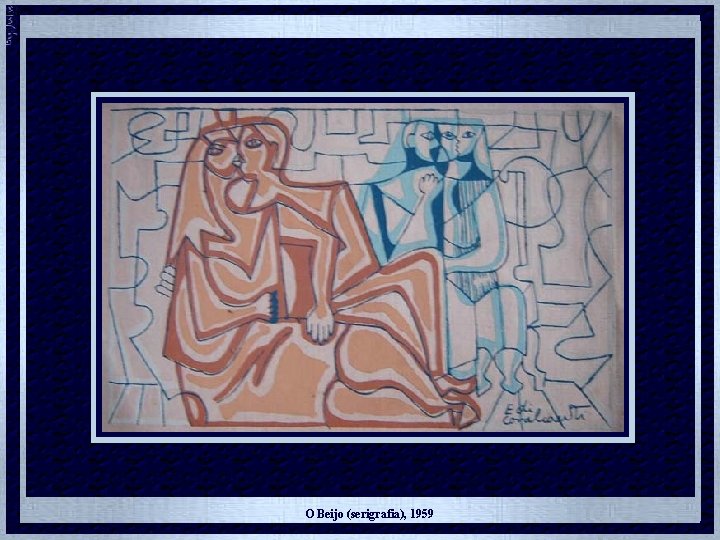 O Beijo (serigrafia), 1959 