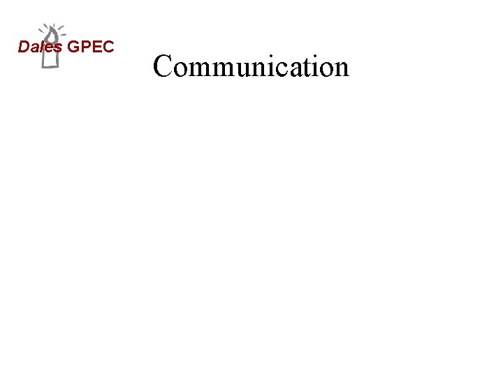 Dales GPEC Communication 