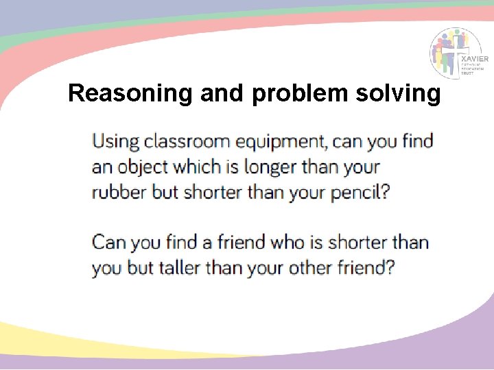 Reasoning and problem solving 