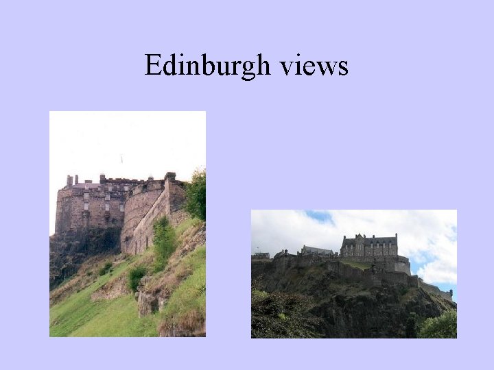 Edinburgh views 