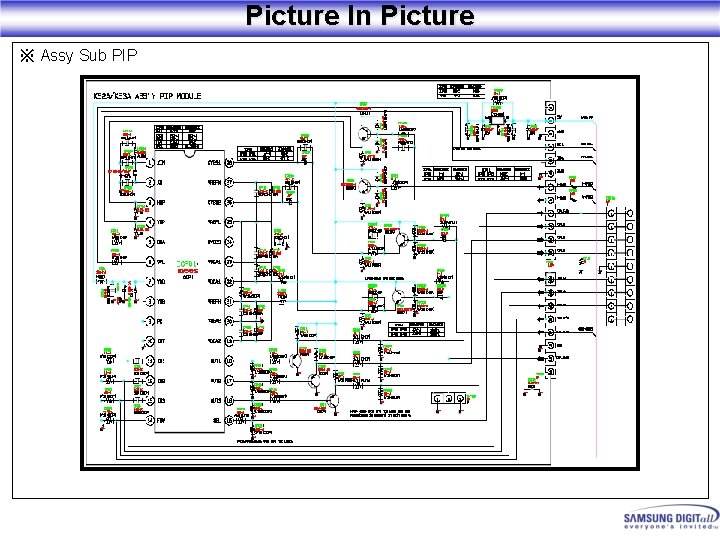 Picture In Picture ※ Assy Sub PIP 