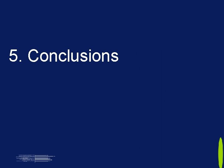 5. Conclusions 