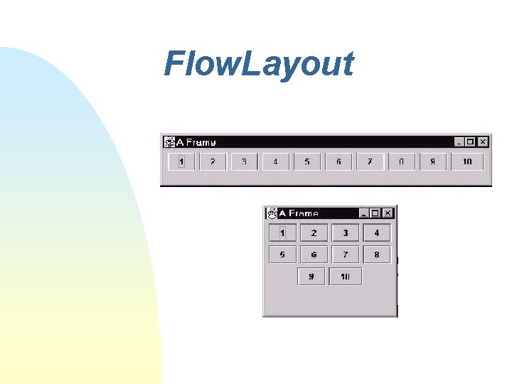 Flow. Layout Flow. Layout
