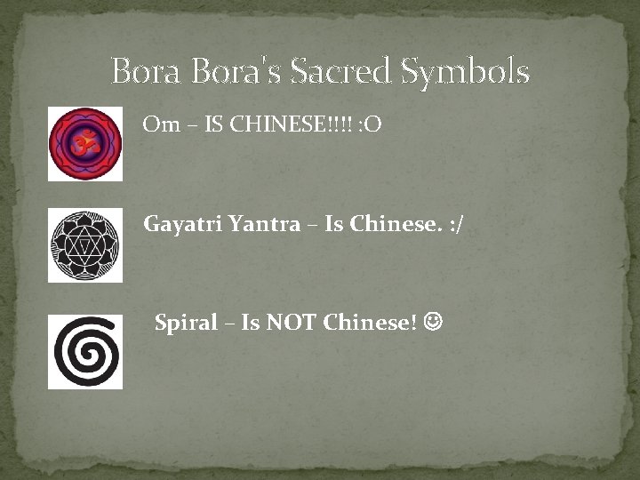 Bora's Sacred Symbols Om – IS CHINESE!!!! : O Gayatri Yantra – Is Chinese.