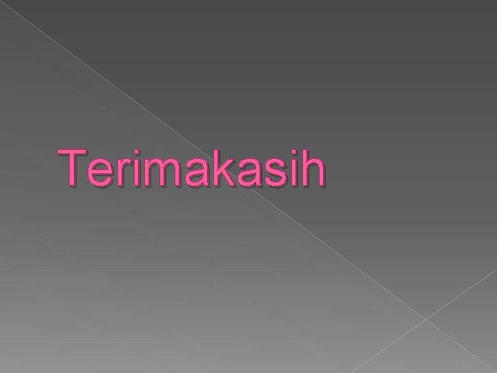 Terimakasih 