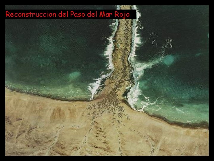 Reconstruccion del Paso del Mar Rojo 