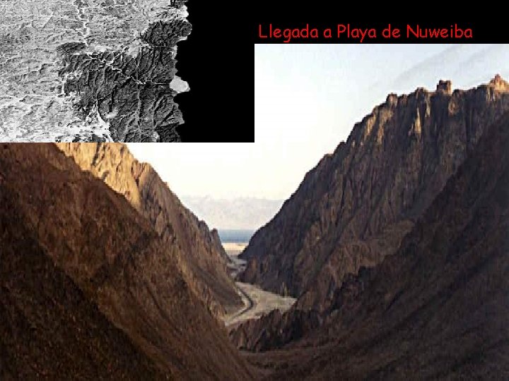 Llegada a Playa de Nuweiba 