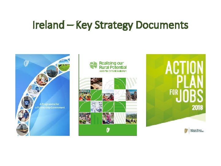 Ireland – Key Strategy Documents 