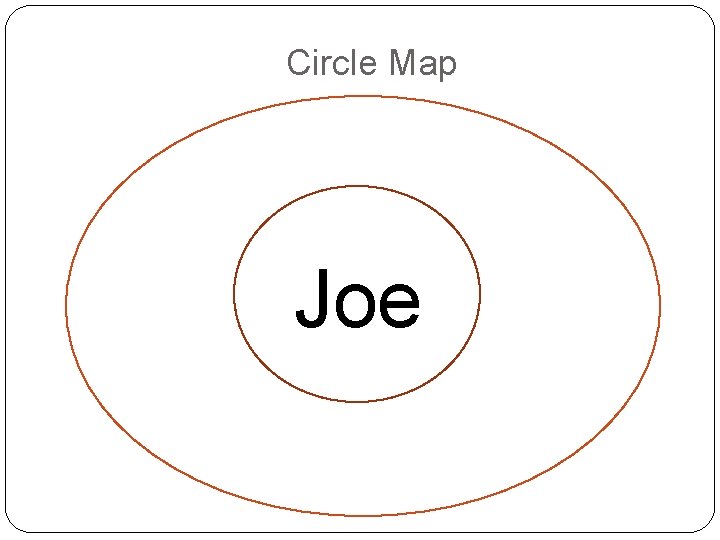 Circle Map Joe 