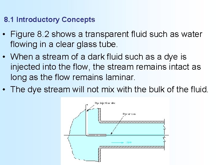 8. 1 Introductory Concepts • Figure 8. 2 shows a transparent fluid such as