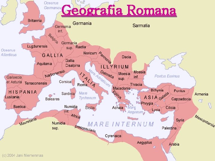 Geografia Romana 
