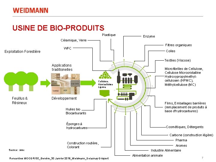 USINE DE BIO-PRODUITS Plastique Enzyme Céramique, Verre Exploitation Forestière Filtres organiques WPC Colles Textiles