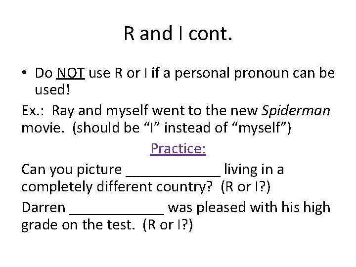 Pronouns 2 B Mann CRSD South Possessives Examples