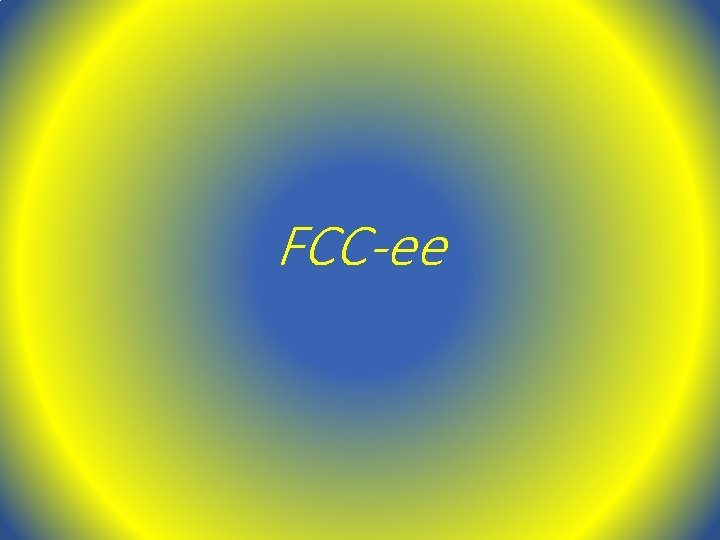 FCC-ee 