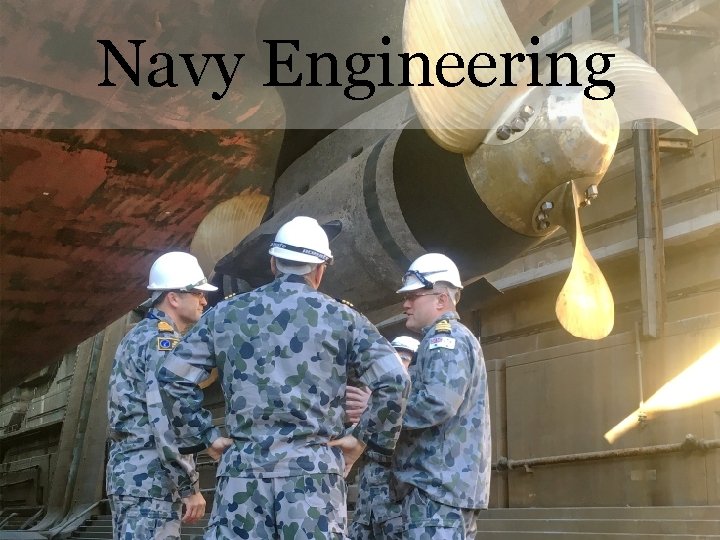 Navy Engineering 