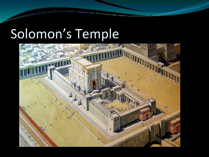 Solomon’s Temple 