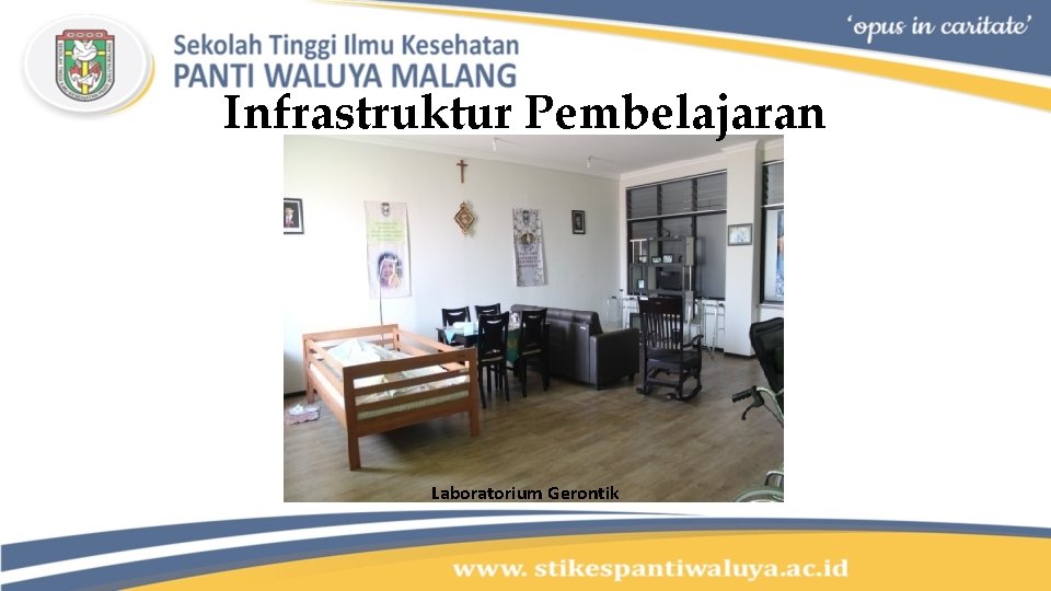 Infrastruktur Pembelajaran Laboratorium Gerontik 