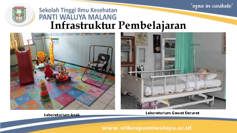 Infrastruktur Pembelajaran Laboratorium Anak Laboratorium Gawat Darurat 