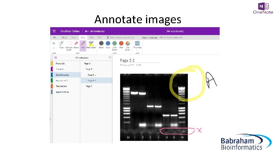 Annotate images 