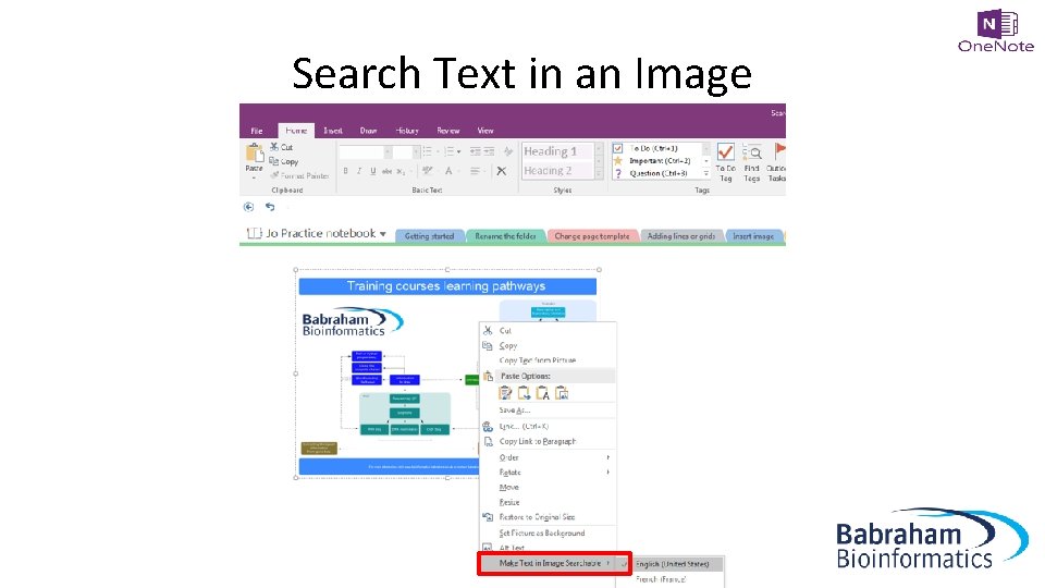 Search Text in an Image 