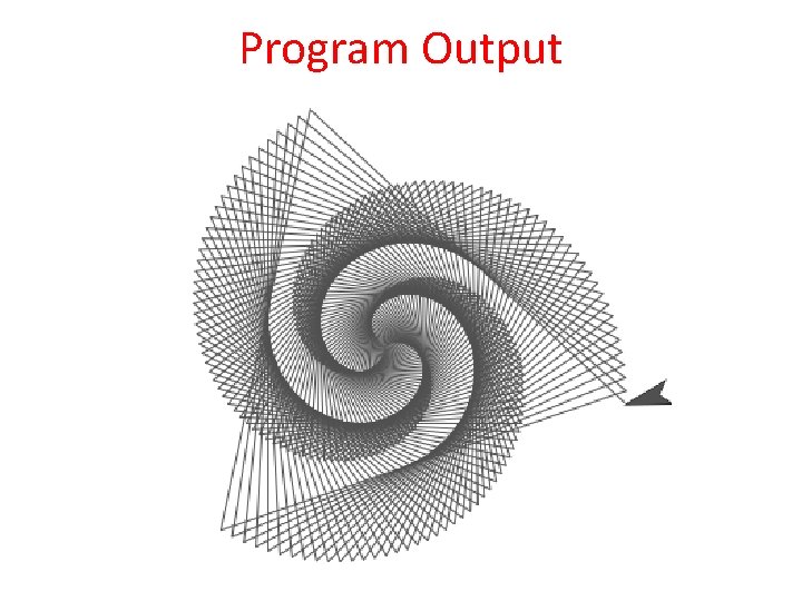 Program Output 