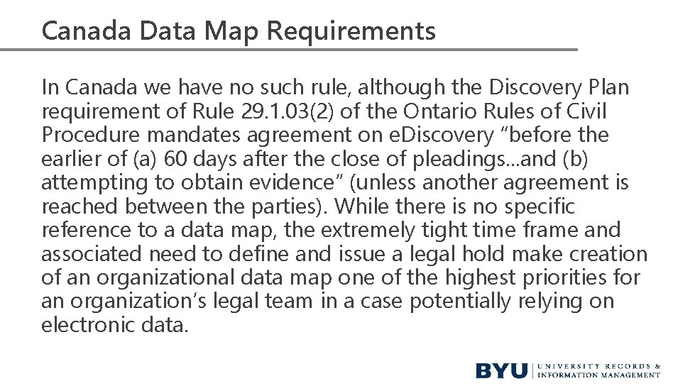 Canada Data Map Requirements In Canada we have no such rule, although the Discovery Canada Data Map Requirements In Canada we have no such rule, although the Discovery