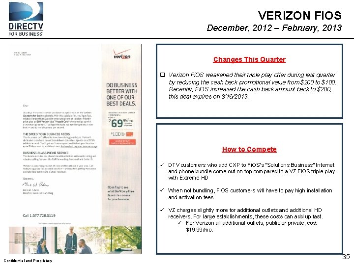 VERIZON Fi. OS December, 2012 – February, 2013 Changes This Quarter q Verizon Fi.