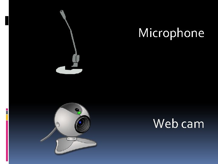 Microphone Web cam 