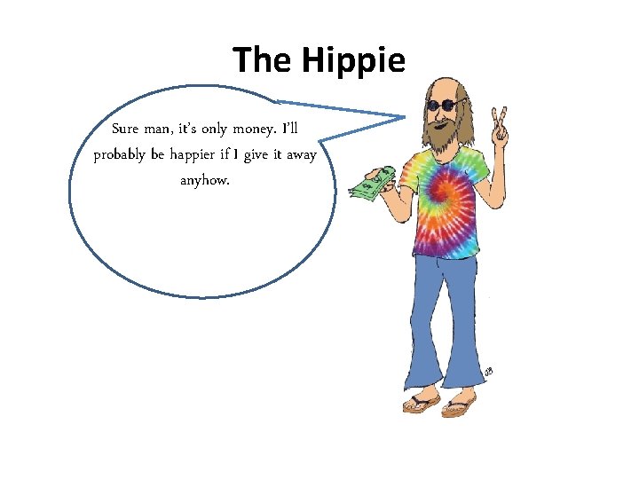 The Hippie Sure man, it’s only money. I’ll probably be happier if I give