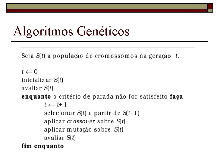 Algoritmos Genéticos 