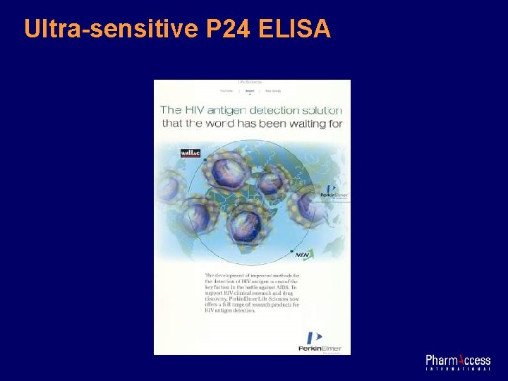 Ultra-sensitive P 24 ELISA 