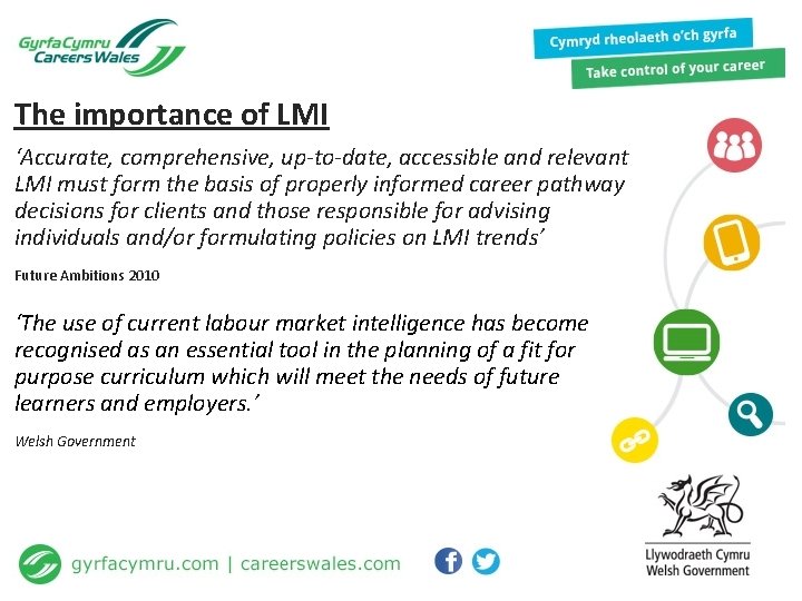 The importance of LMI ‘Accurate, comprehensive, up-to-date, accessible and relevant LMI must form the