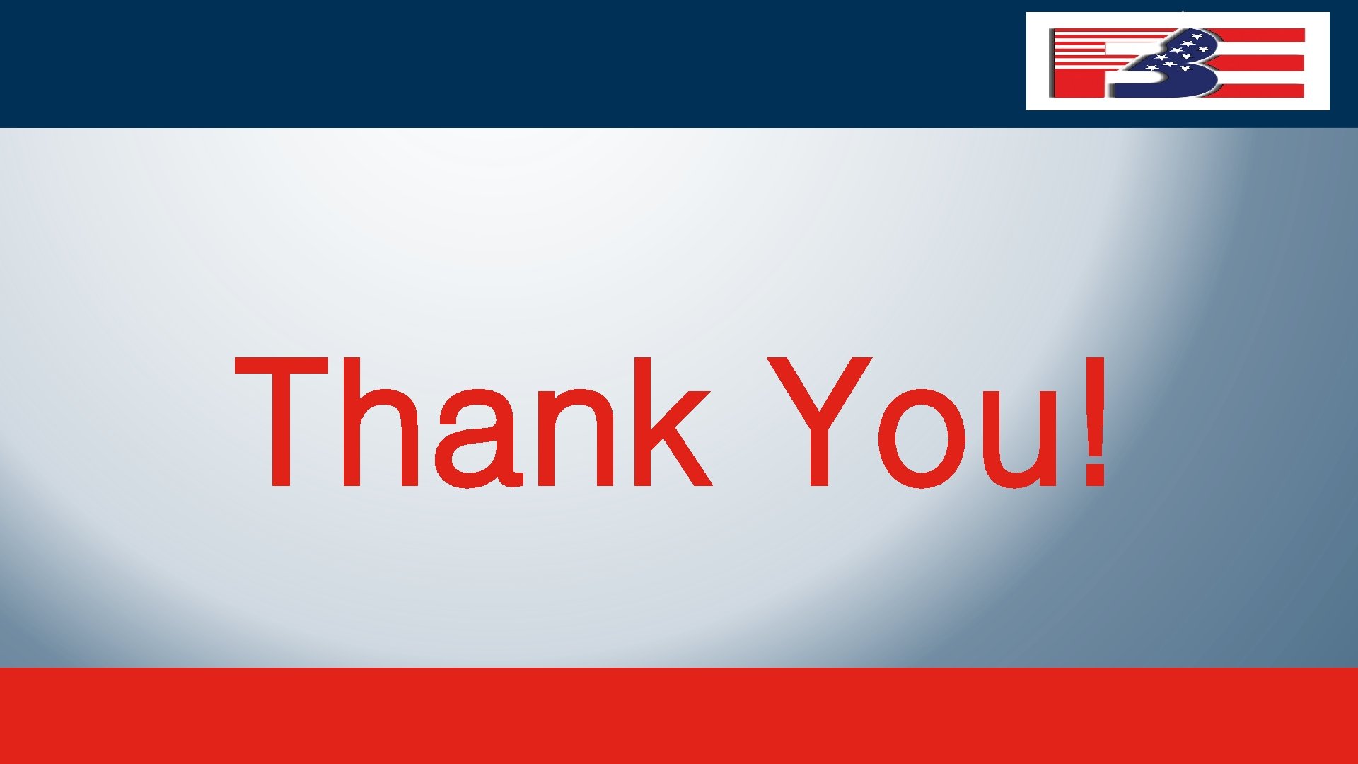Thank You! 