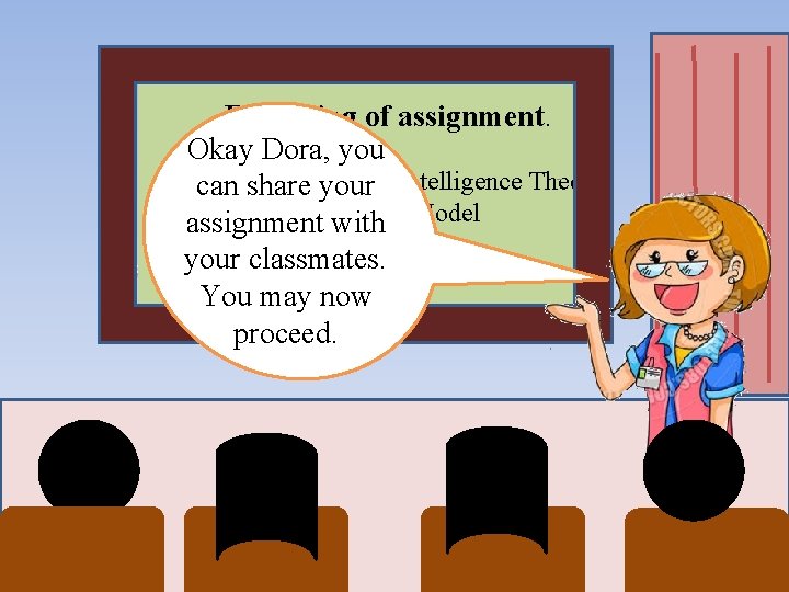 Reporting of assignment. Okay Dora, you Sternberg Successful can share your Intelligence Theory andwith