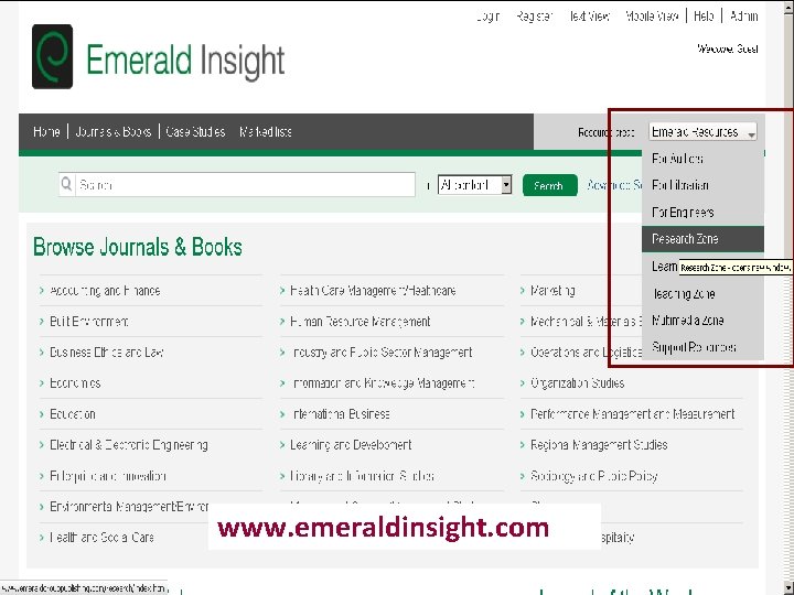 www. emeraldinsight. com 