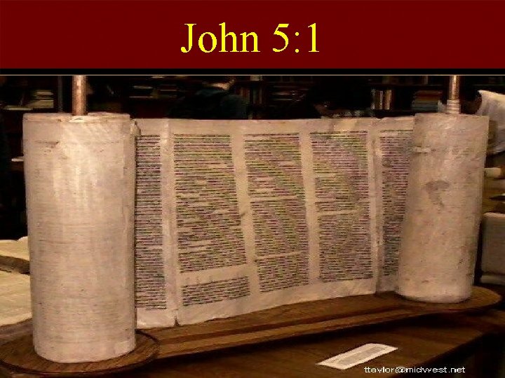 John 5: 1 