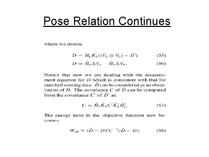 Pose Relation Continues 