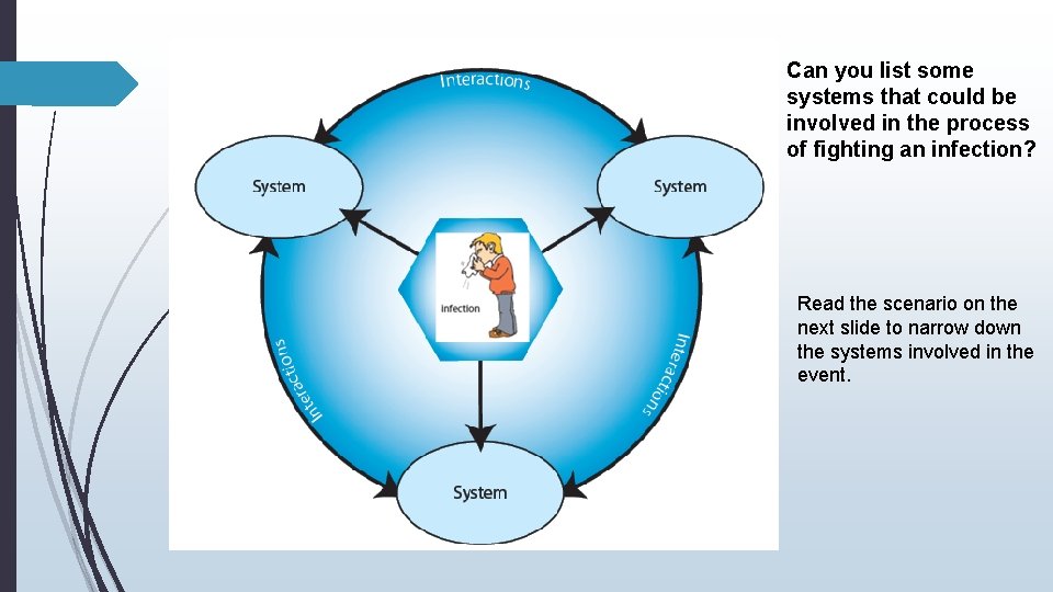 Can you list some systems that could be involved in the process of fighting