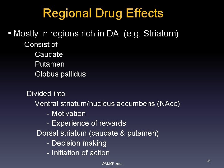 Acute Drug Effects Are Those That New Insights into Substance Use Disorders SUD From